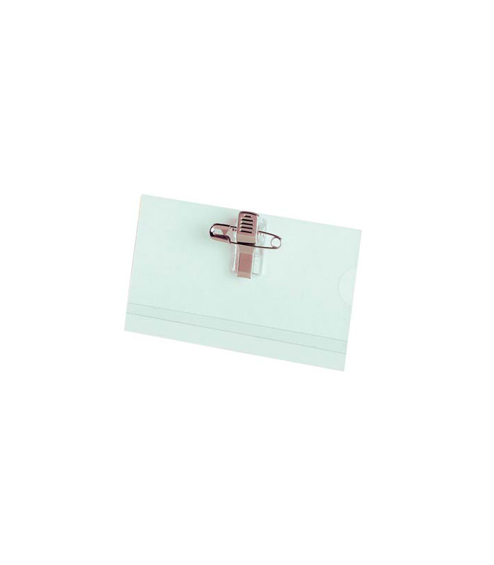 Badge avec clip combiné (50 p.) – Fellowes